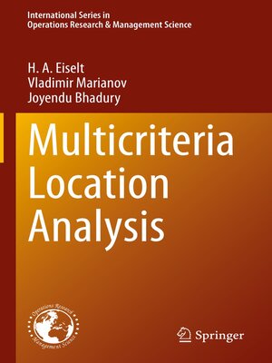 cover image of Multicriteria Location Analysis
